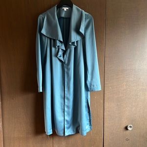 Blue satin jacket